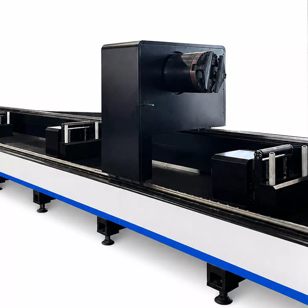 Gravis Officium Tres-Spindle Laser Pipe secans Machina