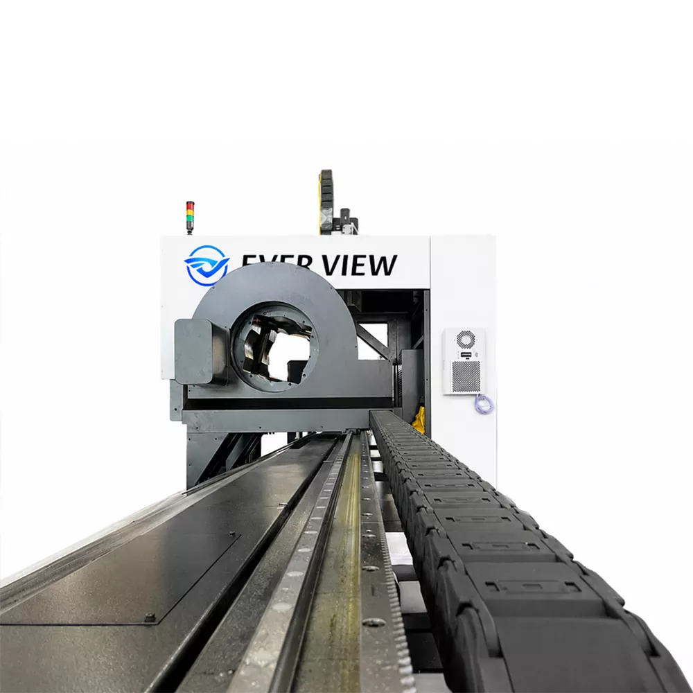 Gravis Officium Tres-Spindle Laser Pipe secans Machina